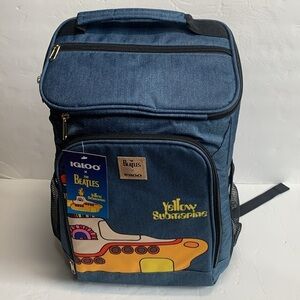 Igloo Beatles Yellow Submarine 24 Cans Insulated Backpack Cooler NWT